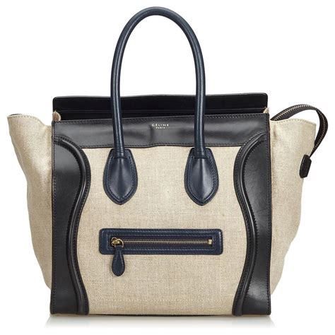 sac toile celine|celine sacs femme.